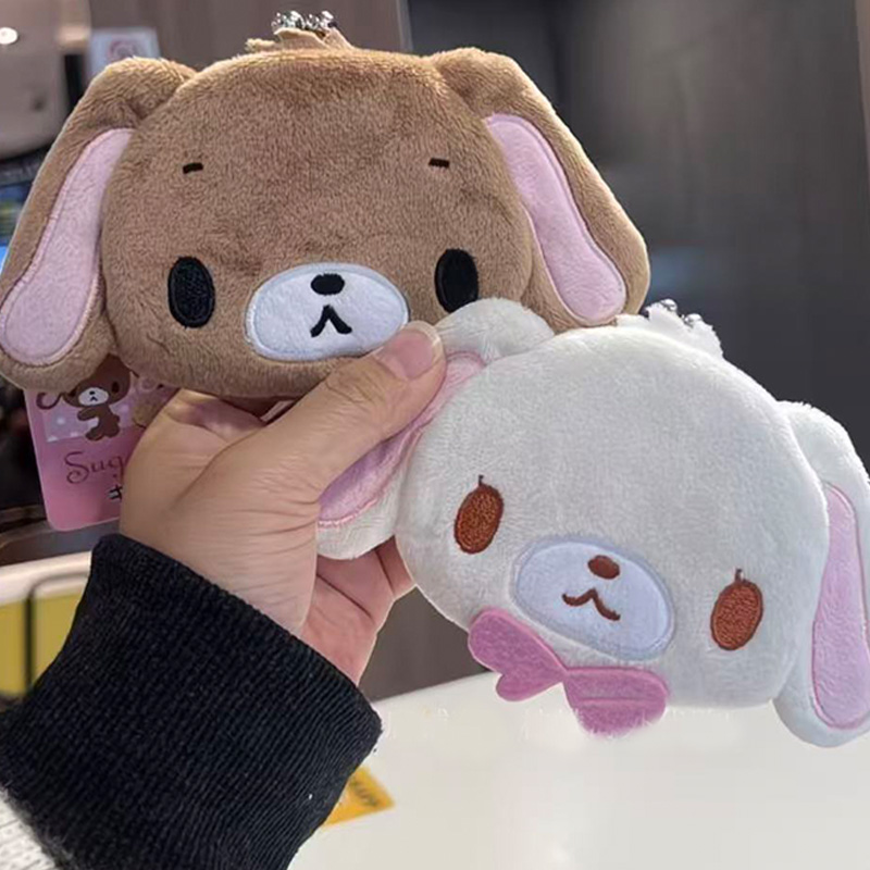 Anime Merchandise Bag - Portamonete in Peluche Stile Giapponese Sugarbunnies,