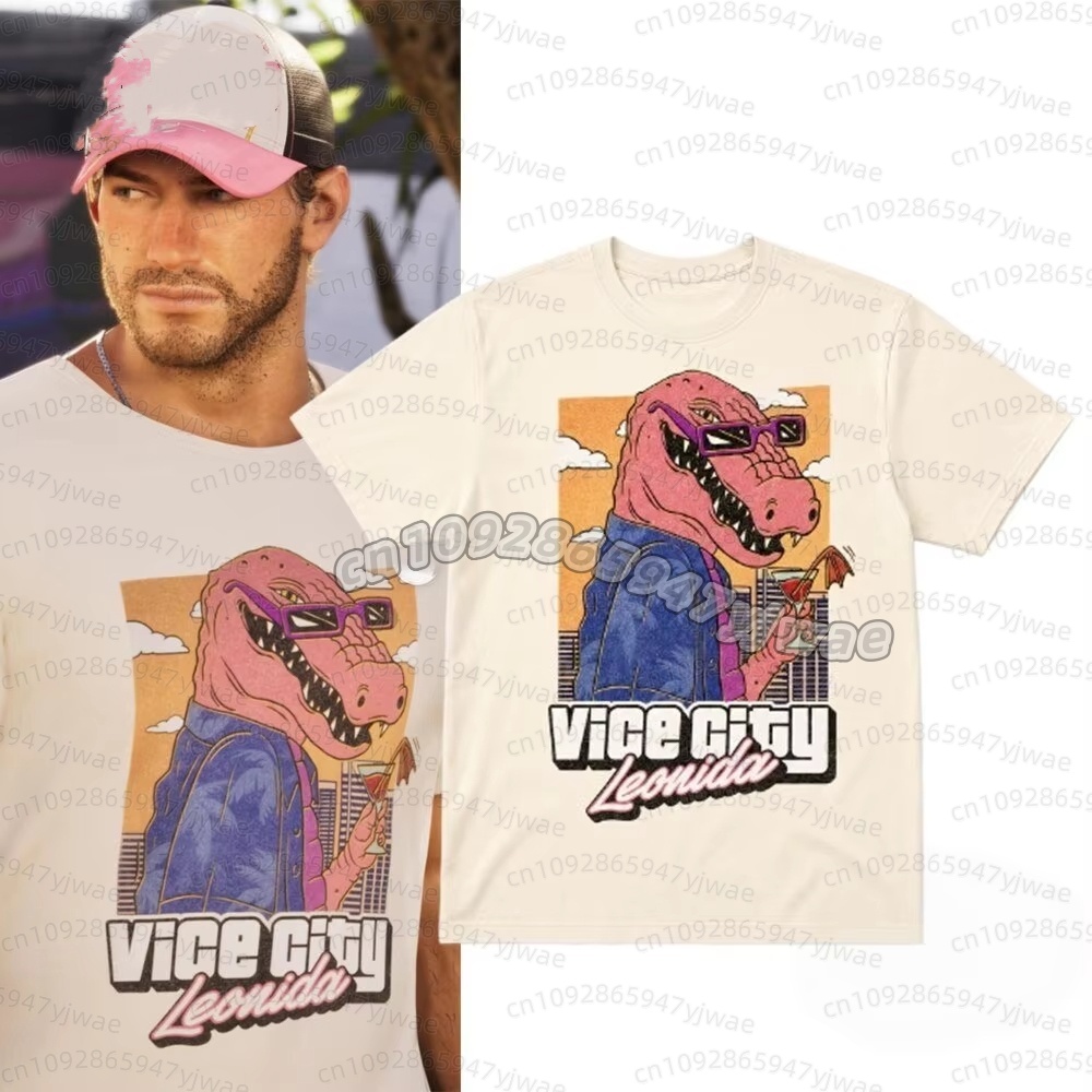 Anime Themed Merchandise - T-shirt Jason Vice City Leonida con