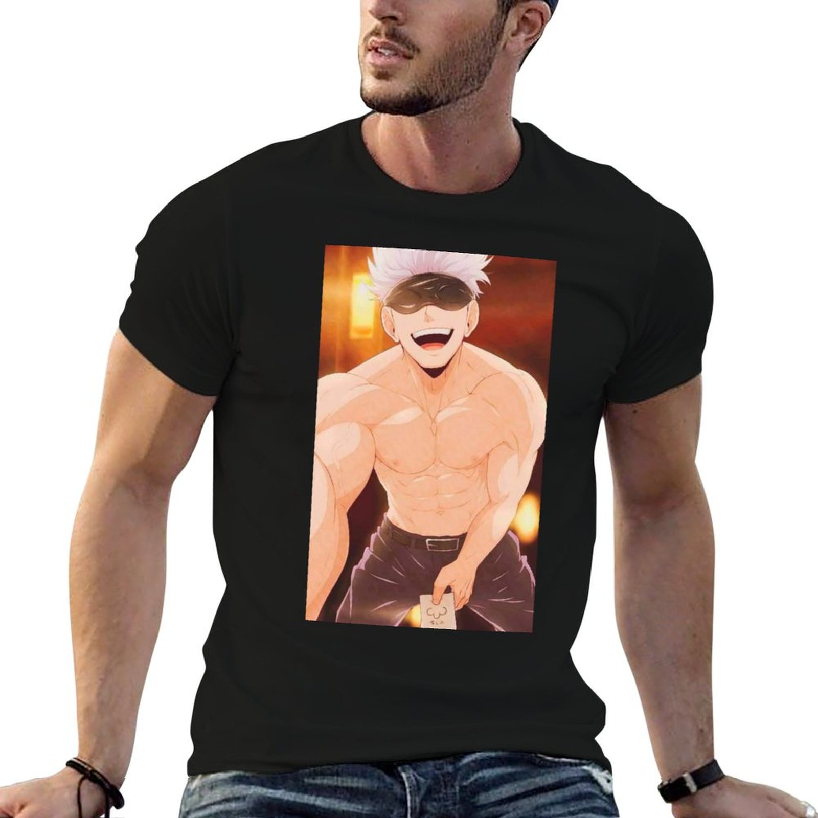 Anime Merchandise China - T-shirt Gojo Satoru Merchandise, magliette per