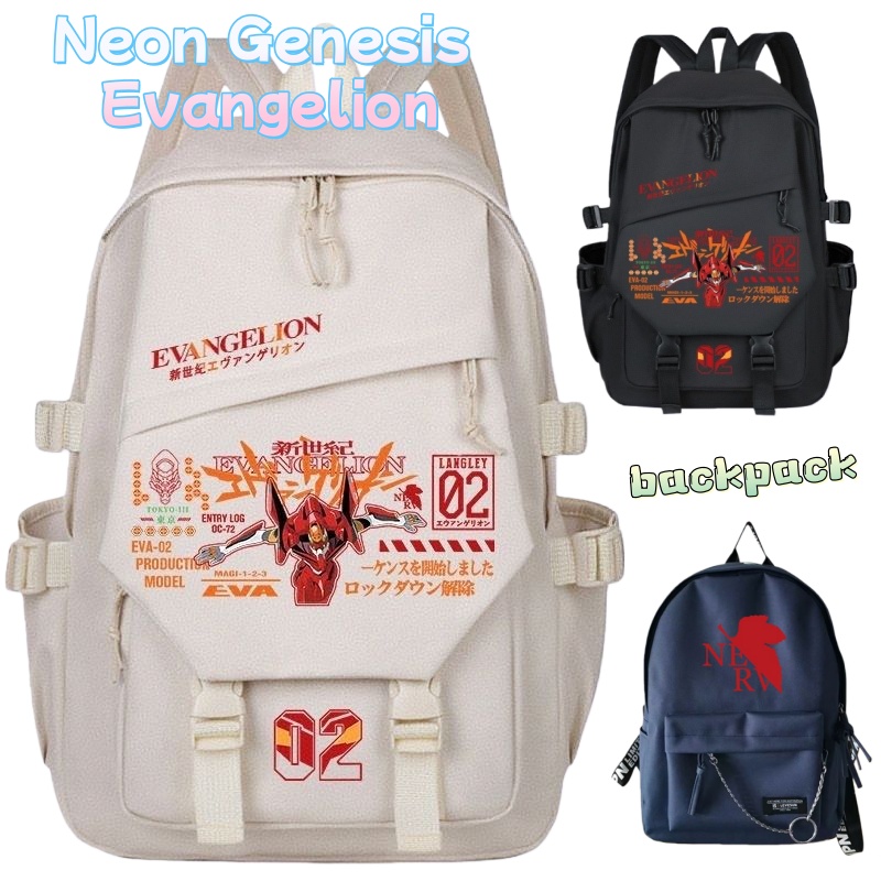 Anime Merchandise Bag - Zaino Neon Genesis Evangelion, carino, alla