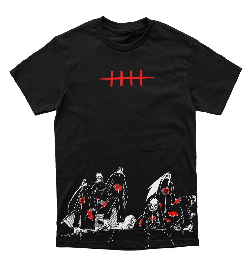 Anime Themed Merchandise - T-Shirt Naruto Pain Akatsuki Six Paths