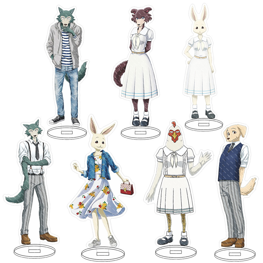 Anime Manga Merchandise - Statuetta in Acrilico Anime BEASTARS da