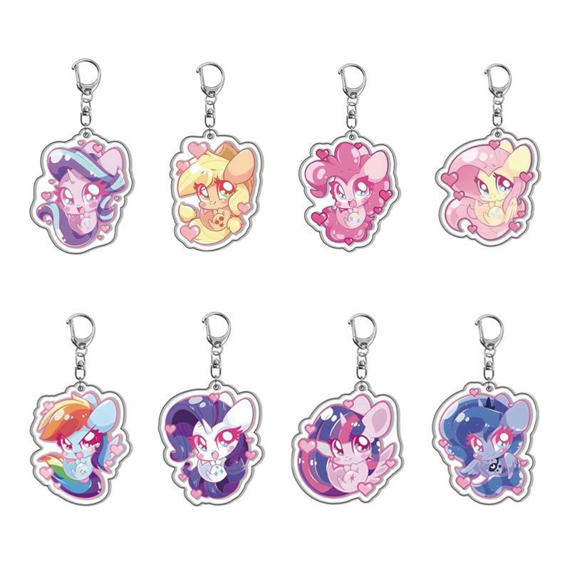 Anime Merchandise For Girls - Portachiavi in Acrilico My Little Pony,