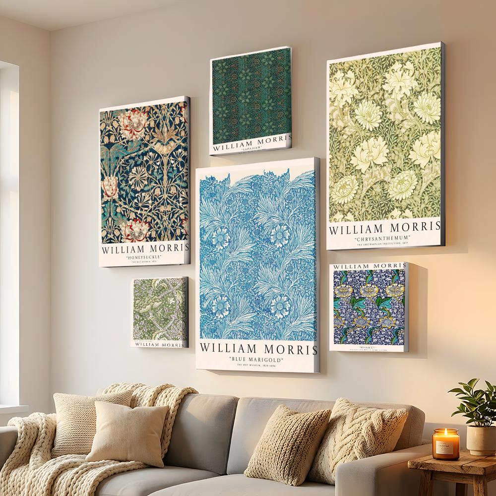 Art Print Framed - Rinomato Artista William Morris, Dipinto da