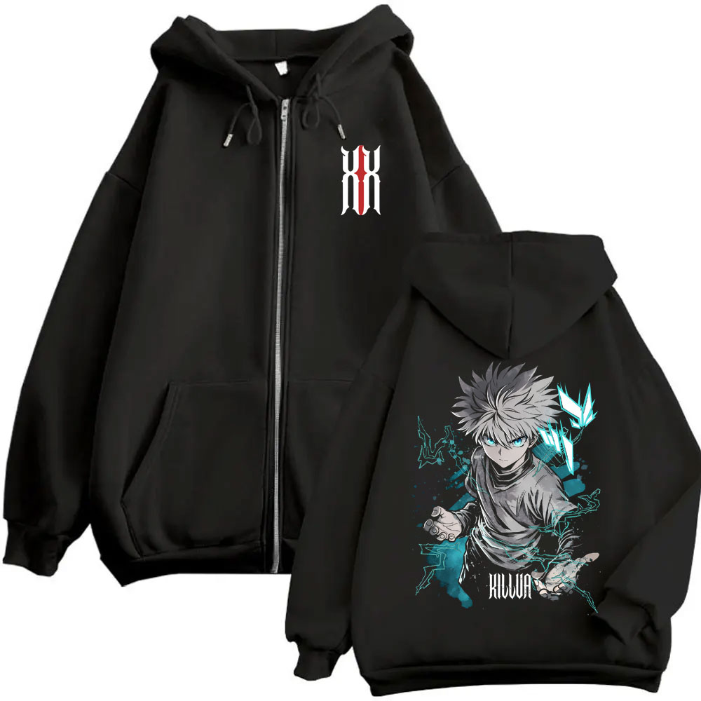 Felpa con Cappuccio e Zip Hunt - Anime Merch Hoodie recensione e prezzo