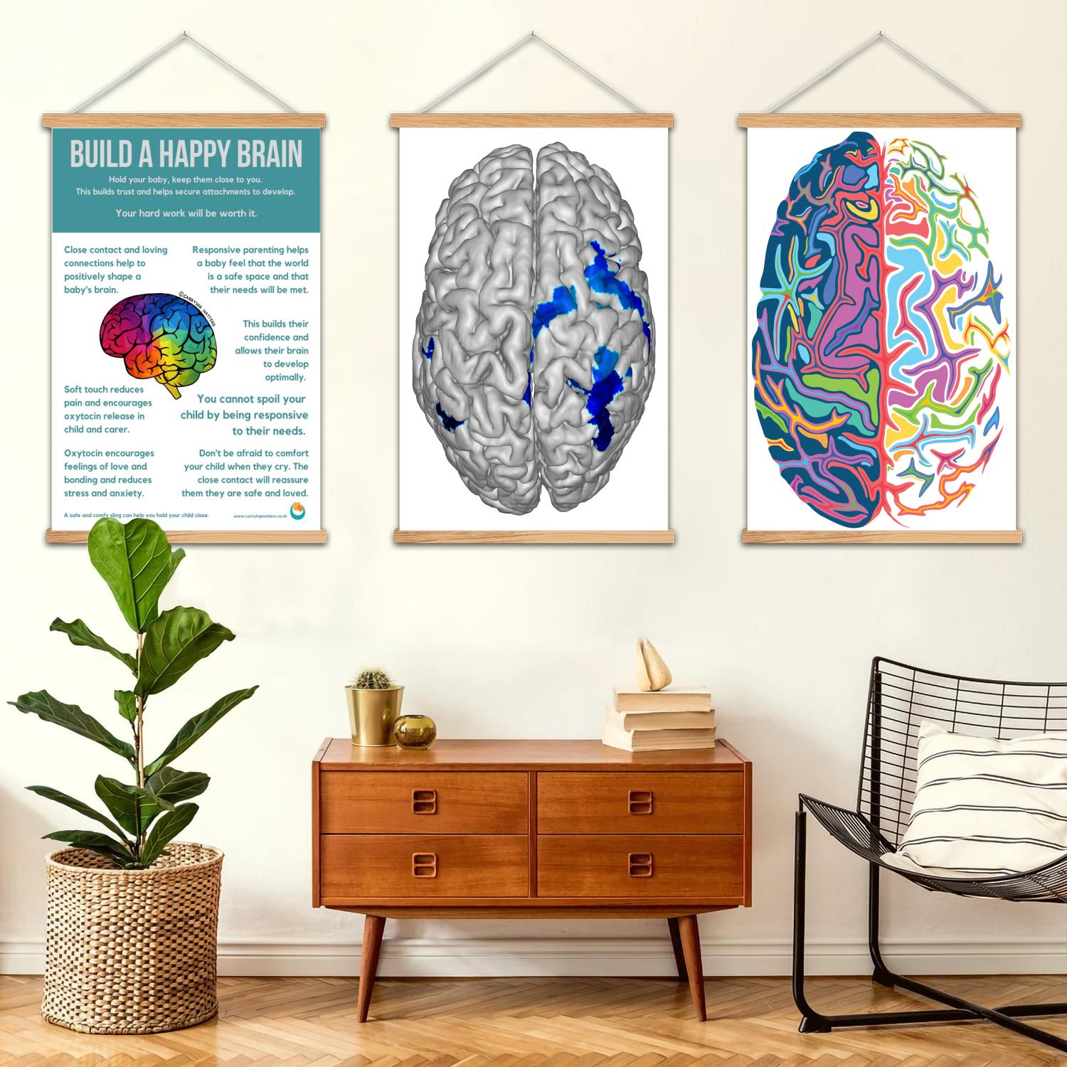cervello incorniciata pittura  - Art Print Framed recensione e prezzo