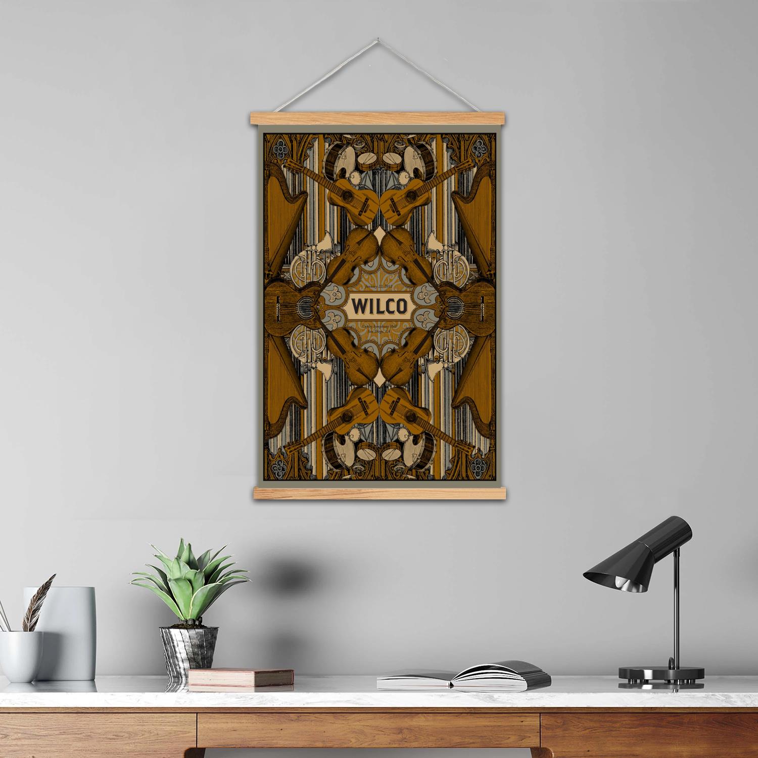 Wilco Pittura murale con corni - Art Print Framed recensione e prezzo