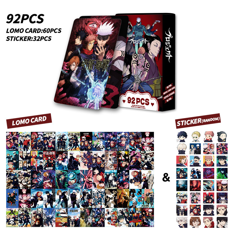 92 Carte Jujutsu Kaisen a Dopp - Anime Merchandise Japan recensione e prezzo