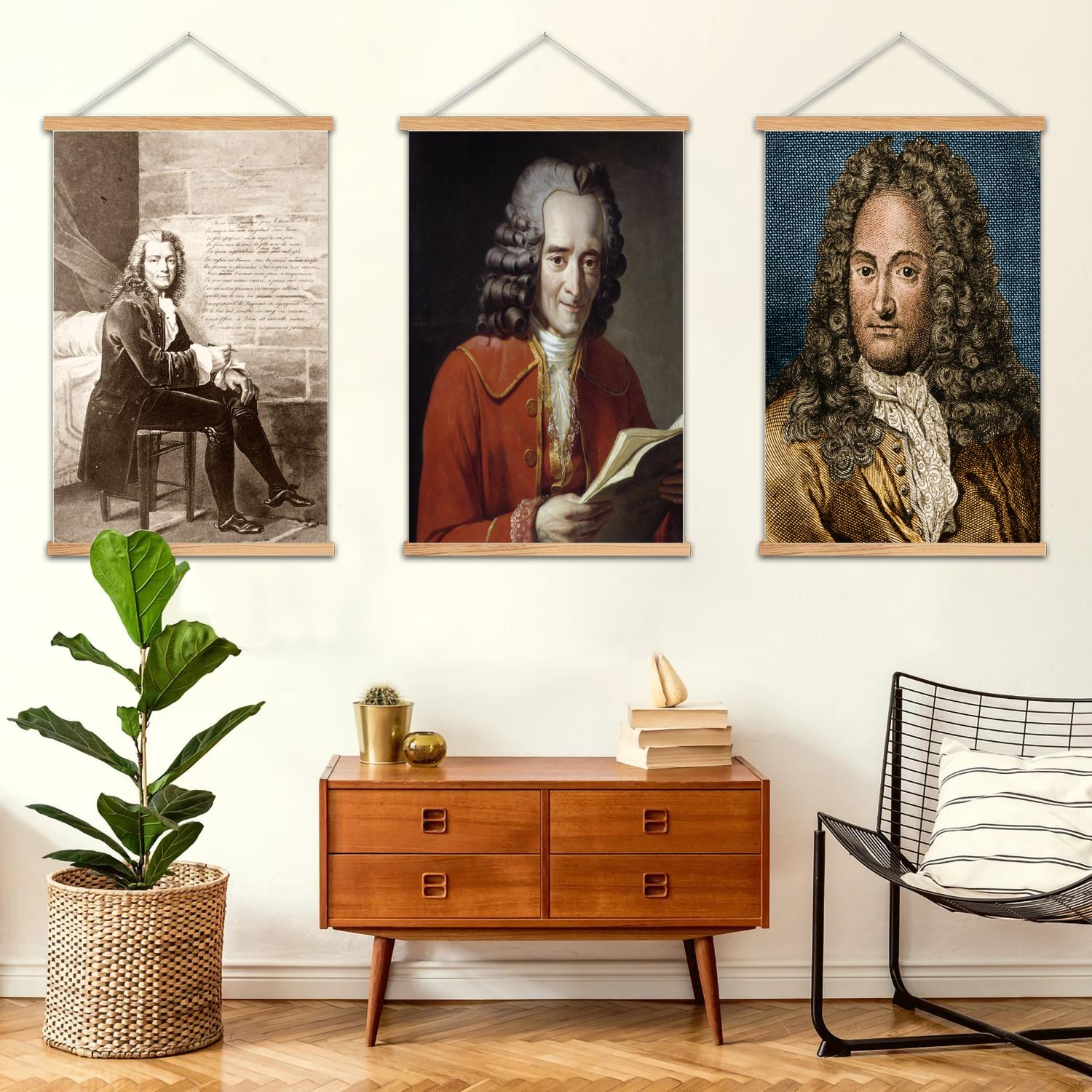 Voltaire Pittura murale con co - Art Print Framed recensione e prezzo